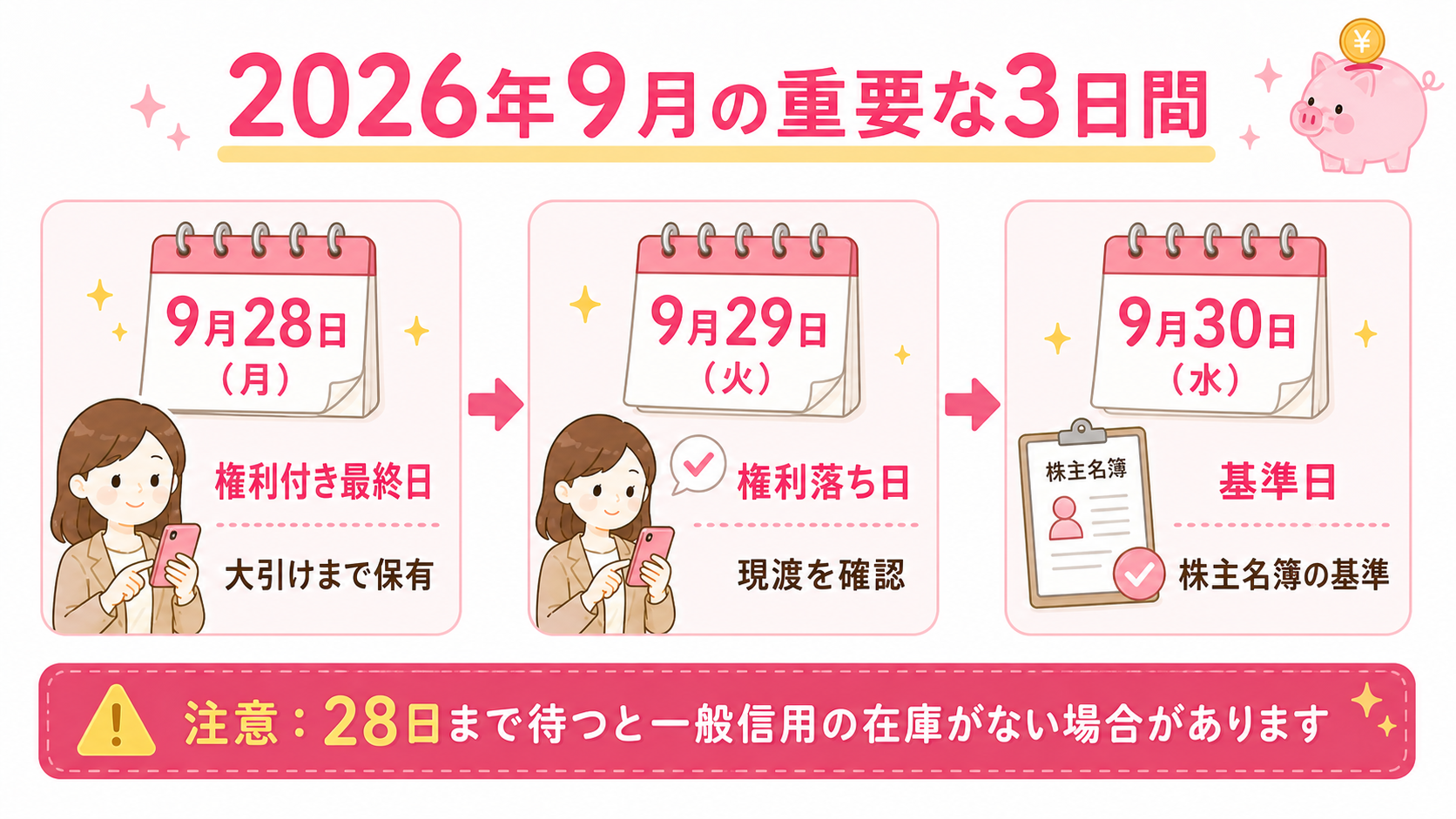 2026年9月の重要日程